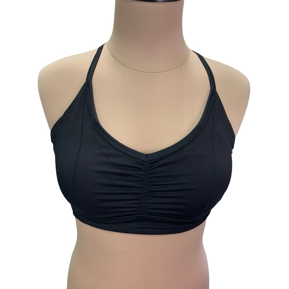 Gymshark Elevate Longline Sports Bra Black  Size S Training Gym Athleisure Top